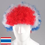 flagwigs, football wigs, fan wigs, afro wigs, mullet wigs, bob wigs, euro wigs,  premier league wigs,Thailand Afro Wig