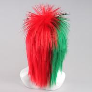 flagwigs, football wigs, fan wigs, afro wigs, mullet wigs, bob wigs, euro wigs,  premier league wigs,Portugal Mullet Wig