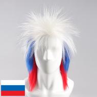 flagwigs, football wigs, fan wigs, afro wigs, mullet wigs, bob wigs, euro wigs,  premier league wigs,Russia Mullet Wig