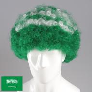 flagwigs, football wigs, fan wigs, afro wigs, mullet wigs, bob wigs, euro wigs,  premier league wigs,Saudi Arabia Afro Wig